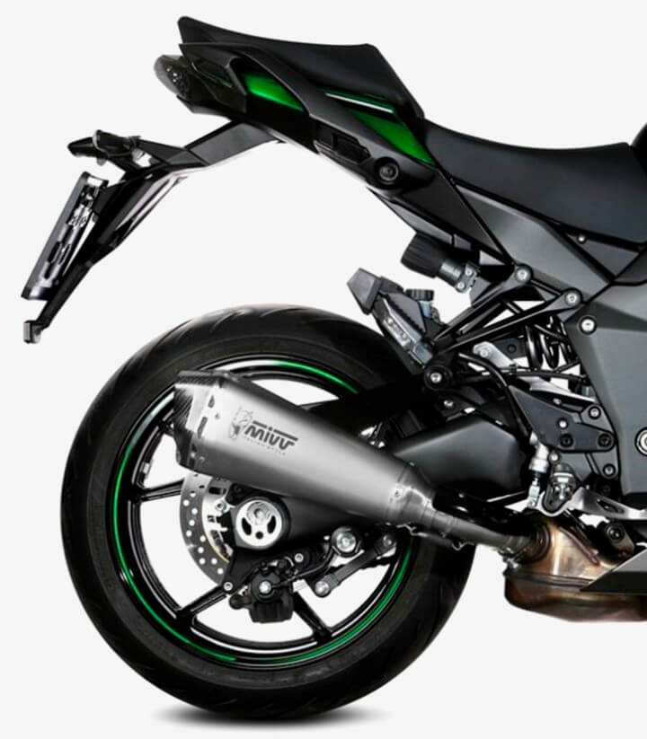 MIVV Delta Race Auspuff Stahl für Kawasaki Ninja 1000SX (20-25), Z 1000 SX (24) K.054.LDRX