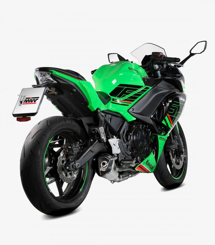 MIVV Delta Race Auspuff Stahl für Kawasaki Ninja 650 (24-26), Vulcan S (24-25), Z 650 (24-26) K.057.LDRX