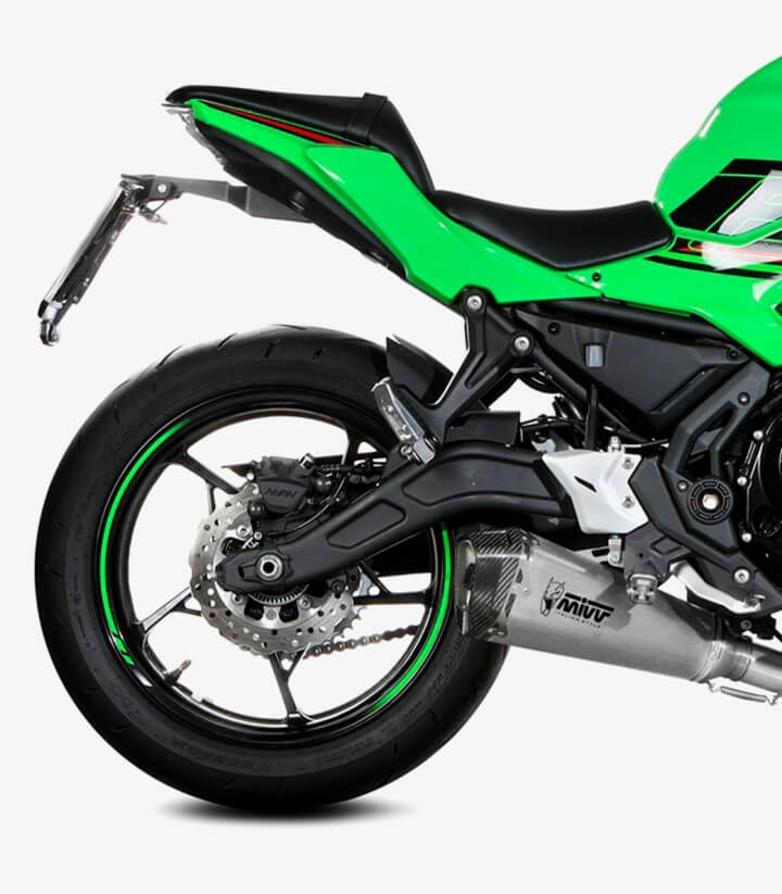Escape MIVV Delta Race Acero para Kawasaki Z 650 / Ninja 650 / Vulcan S (24-25) K.057.LDRX