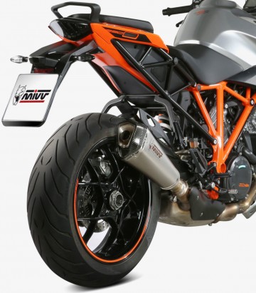 MIVV Delta Race Auspuff Stahl für KTM 1290 Super Duke GT (16-24) KT.018.LDRX