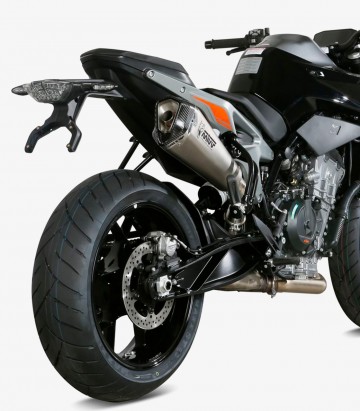 MIVV Delta Race Auspuff Stahl für KTM 790 Duke (18-26), 890 Duke (20-25) KT.020.LDRX