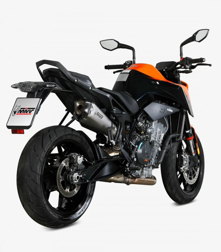 MIVV Delta Race Auspuff Stahl für KTM 790 Duke (18-26), 890 Duke (20-25) KT.020.LDRX