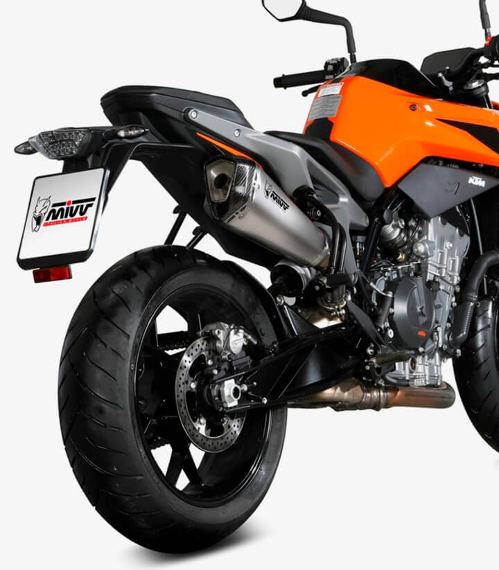 Escape MIVV Delta Race Acero para KTM 790 / 890 Duke (18-25) KT.020.LDRX