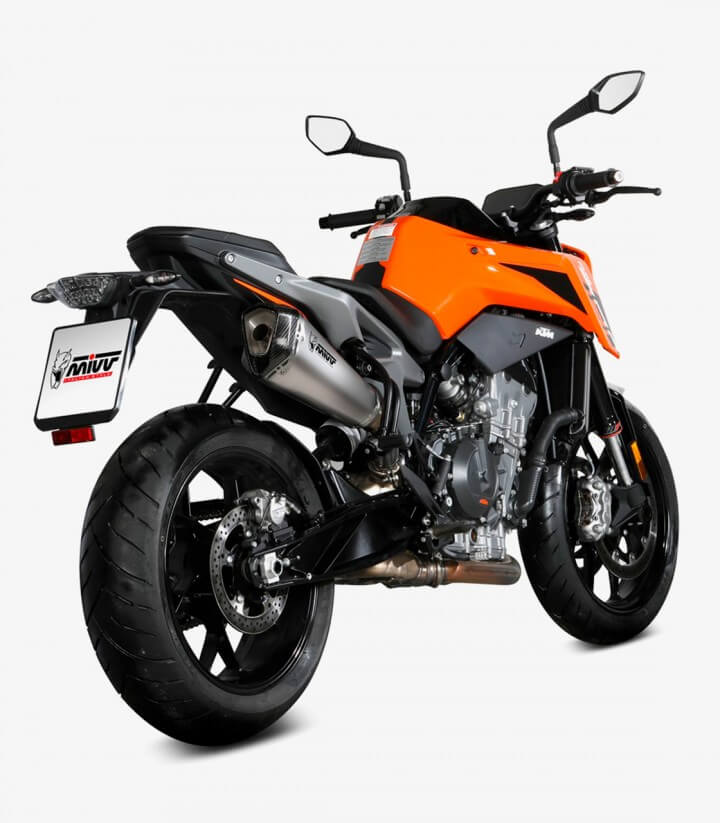 MIVV Delta Race Auspuff Stahl für KTM 790 Duke (18-26), 890 Duke (20-25) KT.020.LDRX