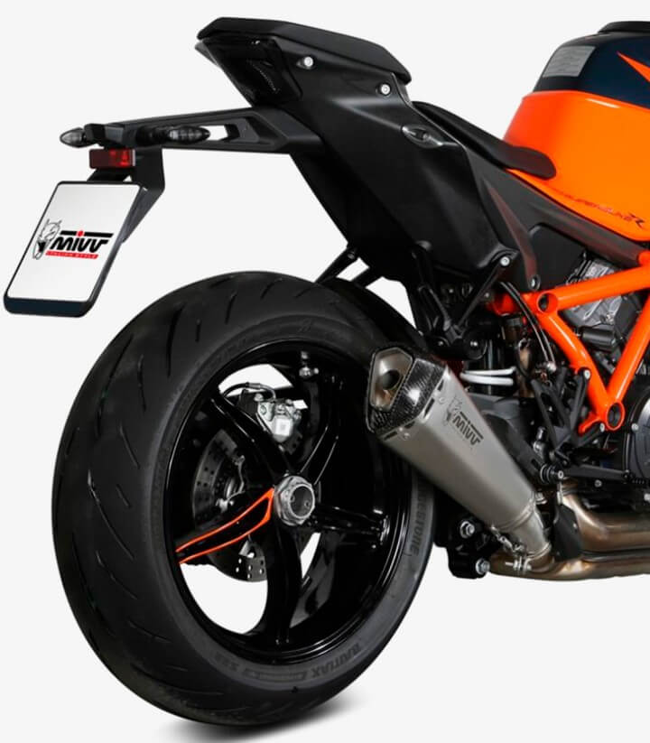 MIVV Delta Race Auspuff Stahl für KTM 1290 Super Duke R (20-24) KT.026.LDRX
