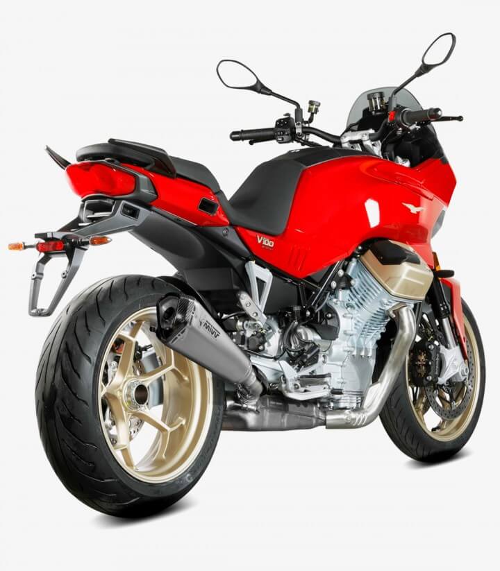 Escape MIVV Delta Race Acero para Moto Guzzi V100 Mandello (22-25) M.015.LDRX