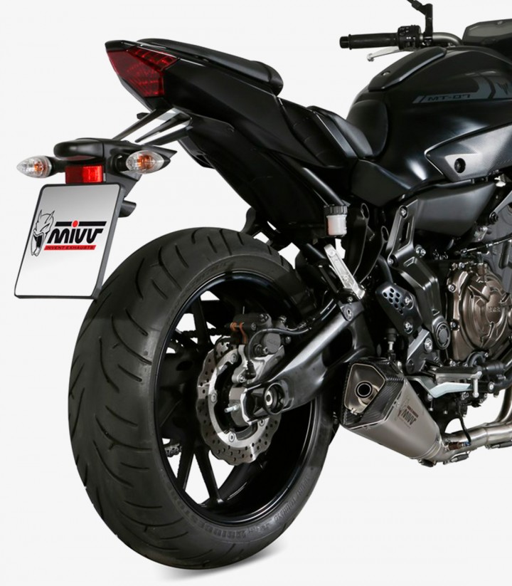 Escape MIVV Delta Race Acero para Yamaha MT 07 / FZ 07 (14-20) Y.044.LDRX