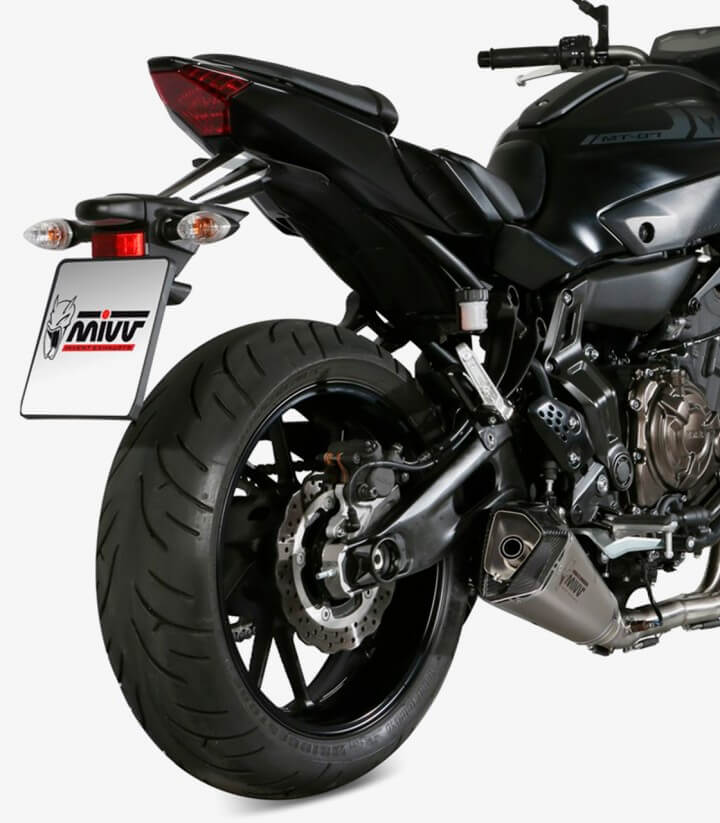 Escape MIVV Delta Race Acero para Yamaha MT 07 / FZ 07 (14-20) Y.044.LDRX