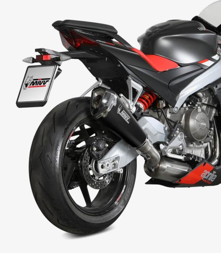 MIVV Delta Race Auspuff Carbon für Aprilia RS 660 (20-24), Tuono 660 (21-24), BMW F 750 GS (24) A.013.LDRC