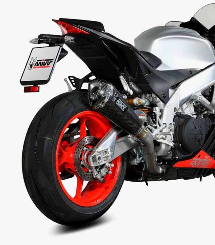 MIVV Delta Race Auspuff Carbon für Aprilia RSV 1000 R / RSV4 (17-20) A.016.LDRC