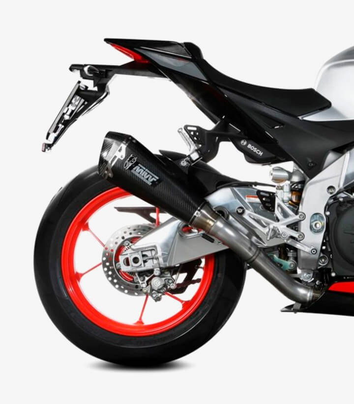 MIVV Delta Race Auspuff Carbon für Aprilia RSV 1000 R / RSV4 (17-20) A.016.LDRC