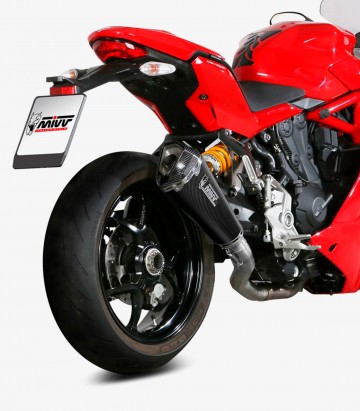 MIVV Delta Race Exhaust Carbon for Ducati Supersport 939 / S / R (17-20) D.044.LDRC