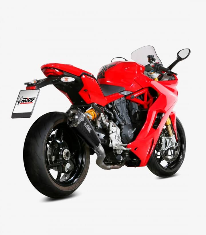 MIVV Delta Race Auspuff Carbon für Ducati Supersport 939 / S / R (17-20) D.044.LDRC