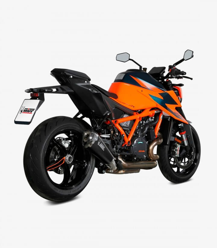 MIVV Delta Race Auspuff Carbon für KTM 1290 Super Duke R (20-24) KT.026.LDRC