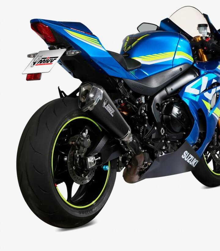 MIVV Delta Race Auspuff Carbon für Suzuki GSX-R1000 (17-21, 24) S.050.LDRC