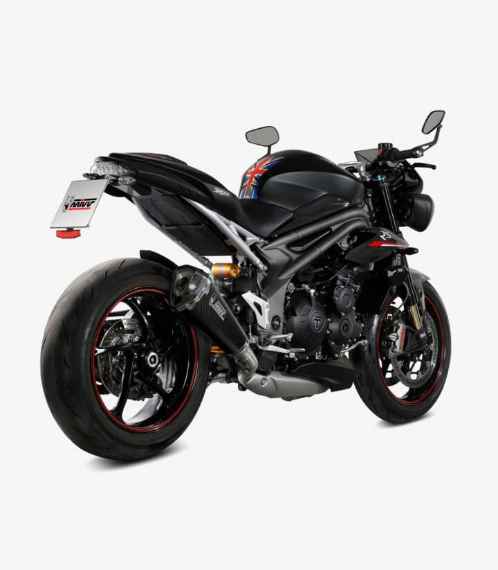 Escape MIVV Delta Race Carbono para Triumph Speed Triple R / S / RS (18-20) T.021.LDRC