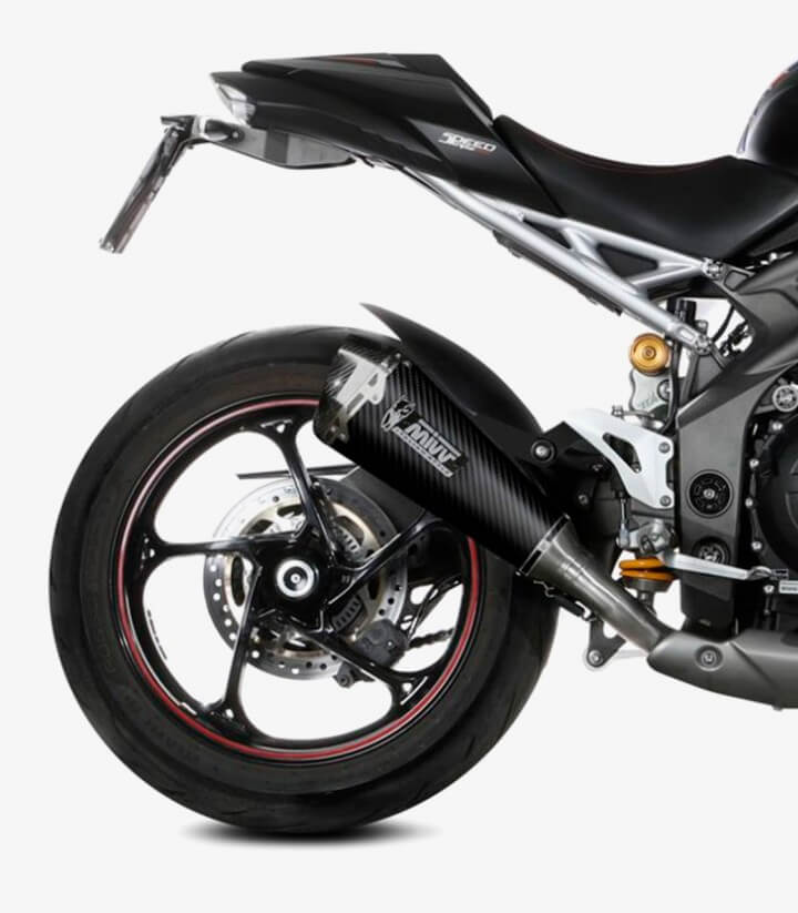 Escape MIVV Delta Race Carbono para Triumph Speed Triple R / S / RS (18-20) T.021.LDRC