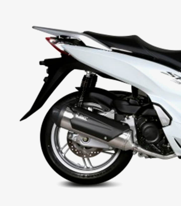 MIVV Urban Auspuff Stahl für Honda SH300I (15-16) C.HO.0007.K