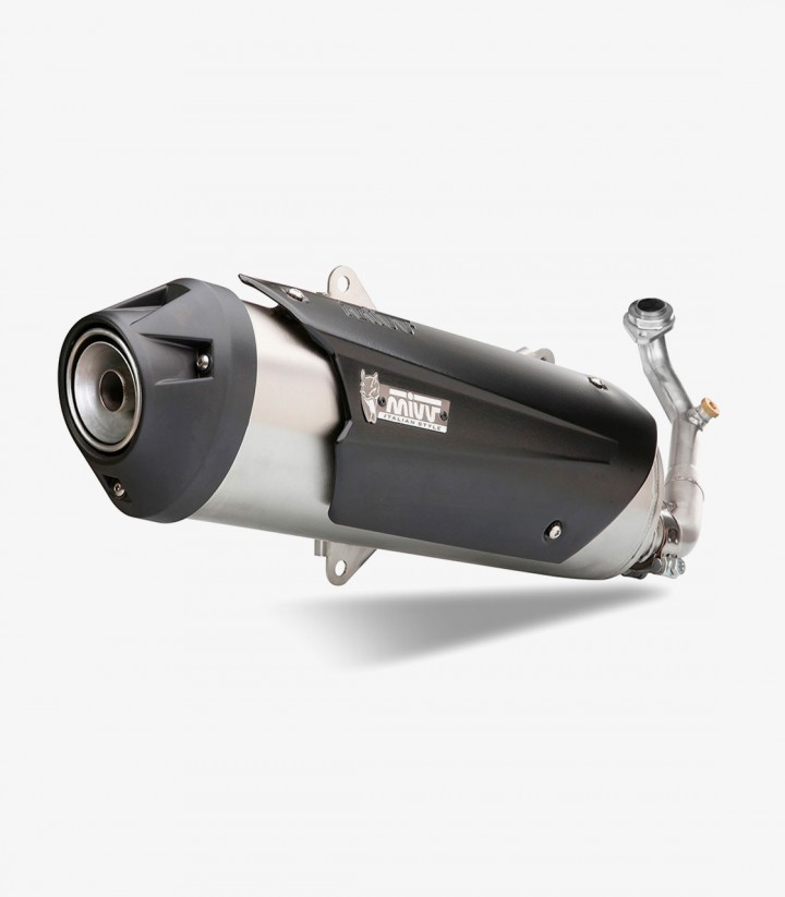 MIVV Urban Exhaust Stainless Steel for Piaggio Beverly 125/300 (10-13) C.PG.0013.K