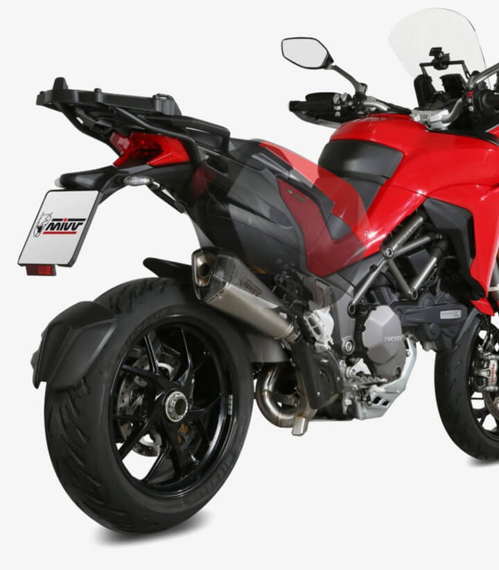 MIVV Delta Race Auspuff Stahl für Ducati Multistrada 1200 (15-17) / 1260 (18-20) D.033.SDRX