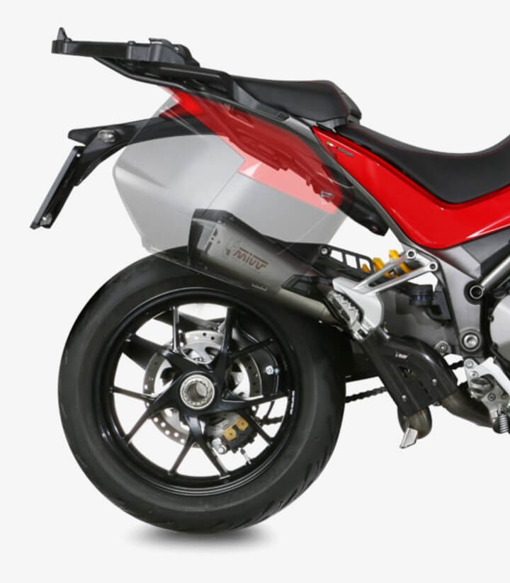 Escape MIVV Delta Race Acero para Ducati Multistrada 1200/1260 (15-20) D.033.SDRX