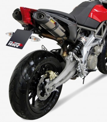 MIVV Suono Auspuff Stahl für Aprilia Dorsoduro 750 (08-16) A.007.L7