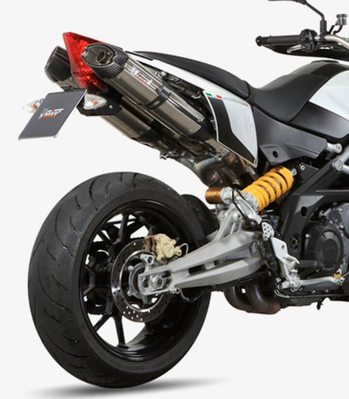 Escape MIVV Suono Acero para Aprilia Dorsoduro 1200 (12-16) A.010.L7