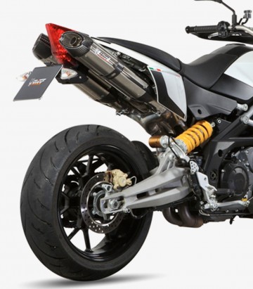 MIVV Suono Auspuff Stahl für Aprilia Dorsoduro 1200 (12-16) A.010.L7