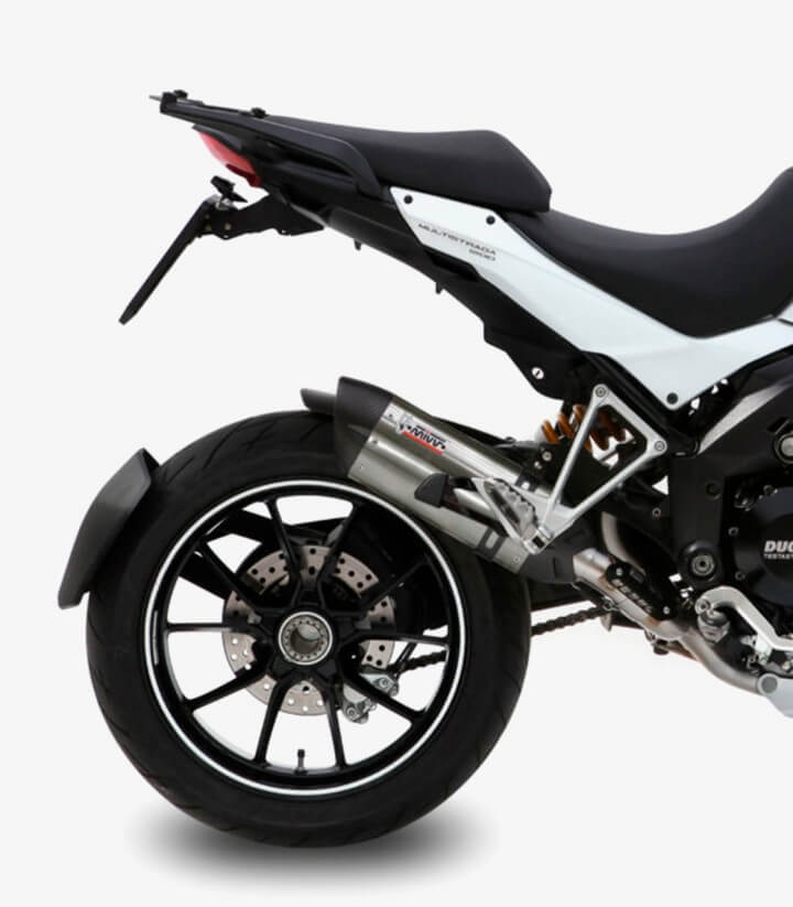 MIVV Suono Auspuff Stahl für Ducati Multistrada 1200 (10-14) D.027.L7