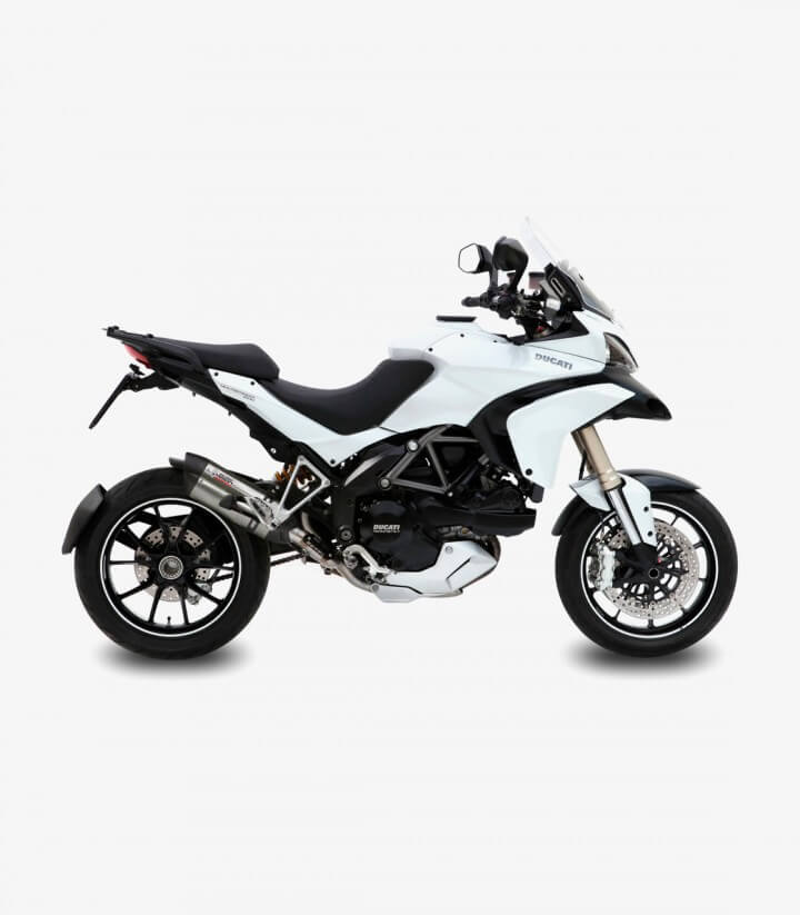 MIVV Suono Auspuff Stahl für Ducati Multistrada 1200 (10-14) D.027.L7