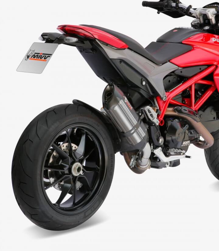 Escape MIVV Suono Acero para Ducati Hypermotard / Hyperstrada 821 (13-15) D.029.L7