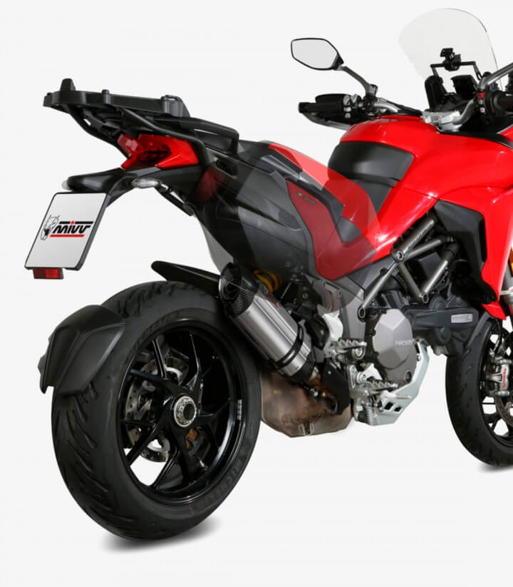 MIVV Suono Auspuff Stahl für Ducati Multistrada 1200 (15-17) / 1260 (18-20) D.034.L7