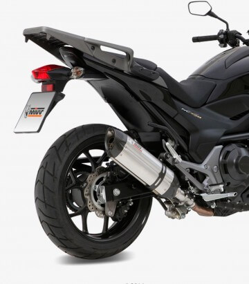 MIVV Suono Auspuff Stahl für Honda Integra (11-15), NC700/750S/X (12-15), NC 700 Vultus (14-20) H.046.L7