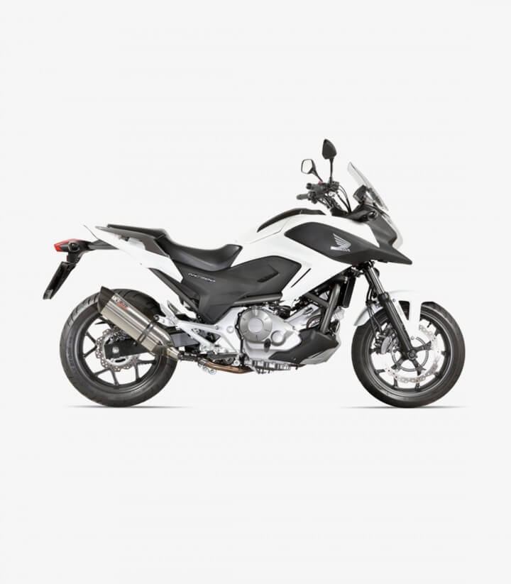 MIVV Suono Auspuff Stahl für Honda Integra (11-15), NC700/750S/X (12-15), NC 700 Vultus (14-20) H.046.L7