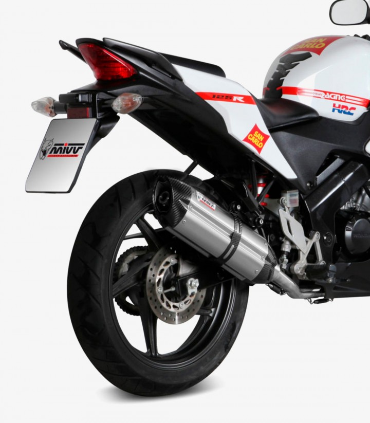 Escape MIVV Suono Acero para Honda CBR 125 R (11-16) H.060.L7