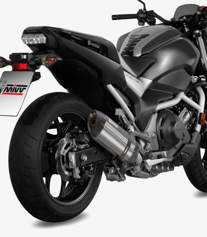 Escape MIVV Suono Acero para Honda Integra / NC 750 S/X (16-21) H.065.L7