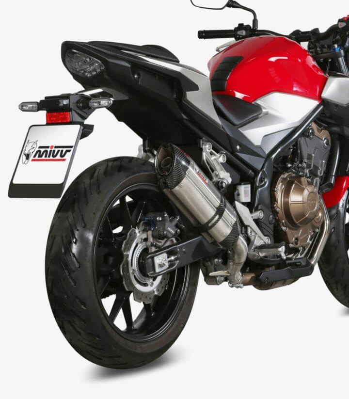 Escape MIVV Suono Acero para Honda CB 500 F / X (19-25) H.075.L7