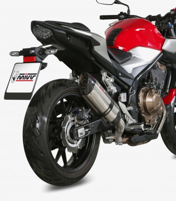 Escape MIVV Suono Acero para Honda CB 500 F / X (19-25) H.075.L7