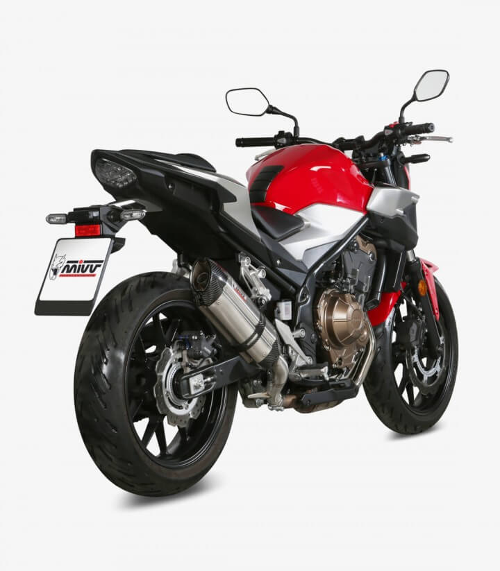 Escape MIVV Suono Acero para Honda CB 500 F / X (19-25) H.075.L7