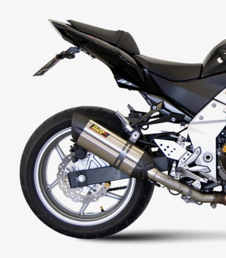 MIVV Suono Auspuff Stahl für Kawasaki Z 750 (07-14) K.018.L7