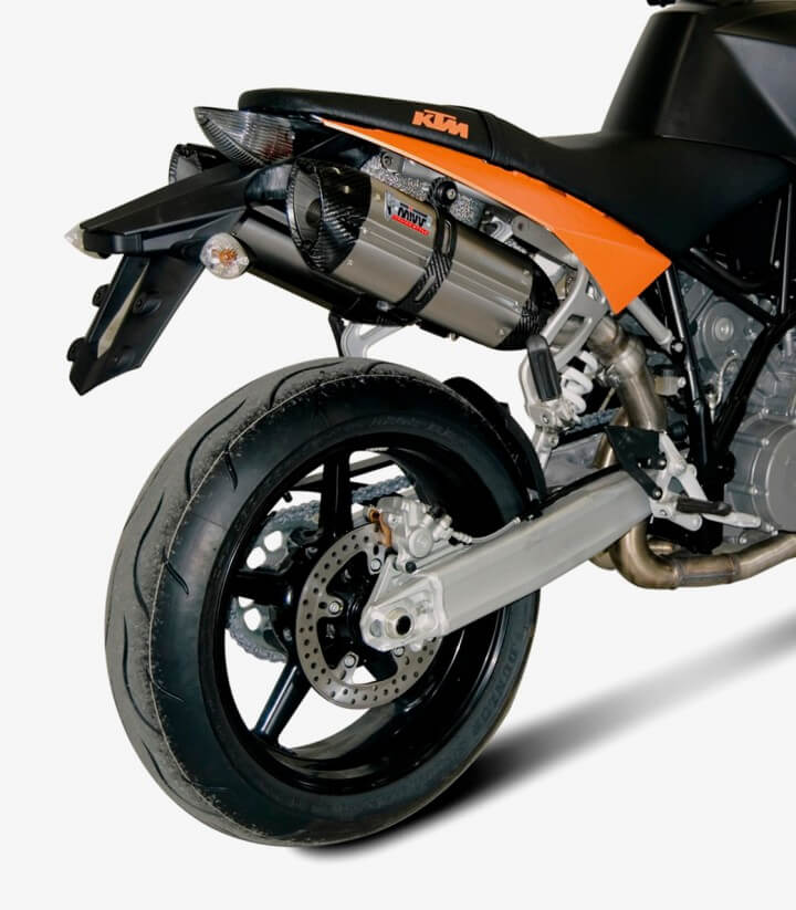MIVV Suono Auspuff Stahl für KTM 990 Super Duke (05-11) KT.002.L7