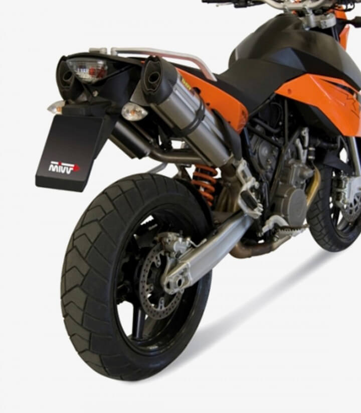 MIVV Suono Auspuff Stahl für KTM 950 Super Enduro R (05-06), 950/990 Supermoto R (05-13) KT.005.L7