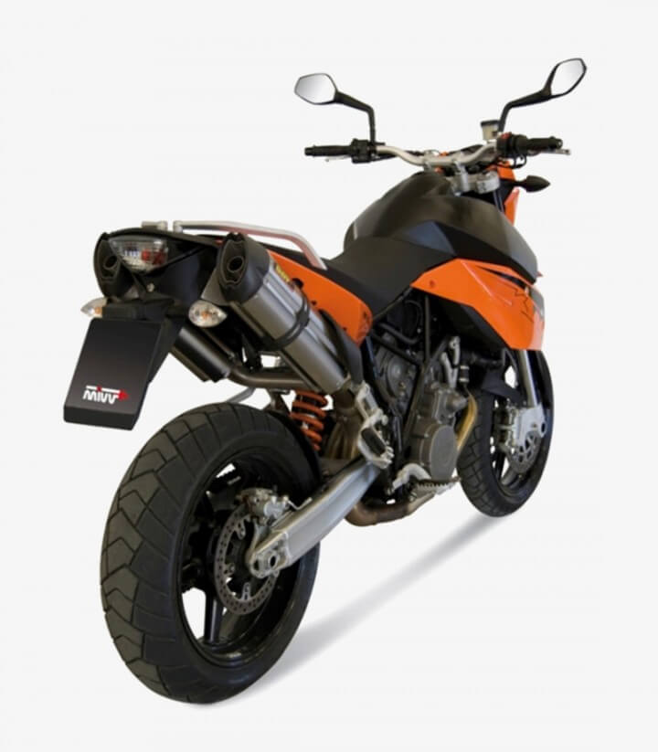 MIVV Suono Auspuff Stahl für KTM 950 Super Enduro R (05-06), 950/990 Supermoto R (05-13) KT.005.L7