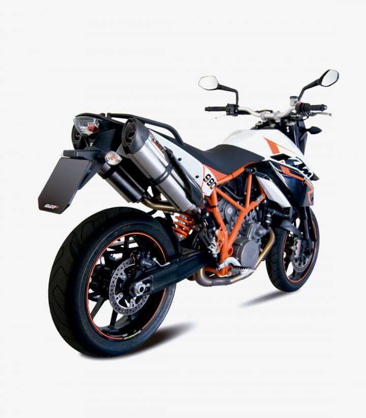 MIVV Suono Exhaust Stainless Steel for KTM 950 / 990 Super Enduro / Supermoto R / LC8 (05-13) KT.005.L7