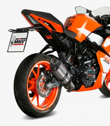 Escape MIVV Suono Acero para KTM 125 / 390 Duke / RC (17-21) KT.019.L7