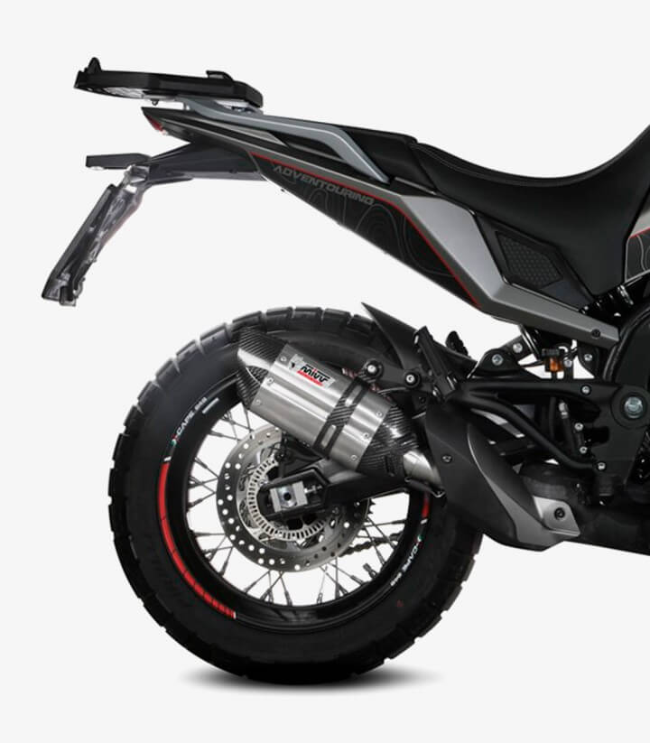 MIVV Suono Auspuff Stahl für Moto Morini X-Cape (21-24) MM.001.L7