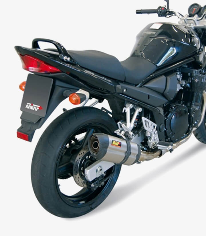 MIVV Suono Auspuff Stahl für Suzuki Bandit GSF650 (05-06) S.017.L7