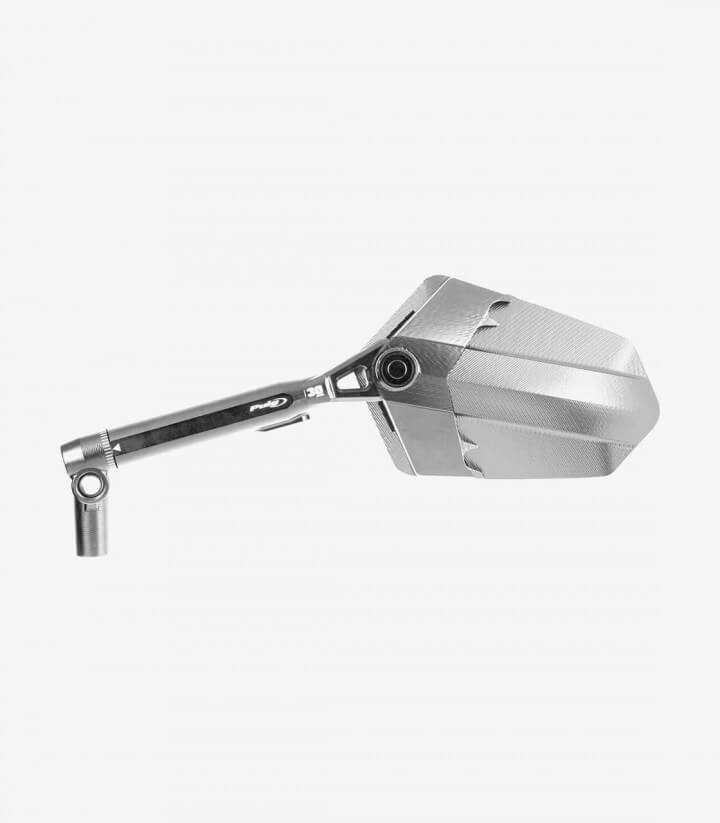 Spiegel Xplorer von Puig in eloxiertem Aluminium 010DD+014DD