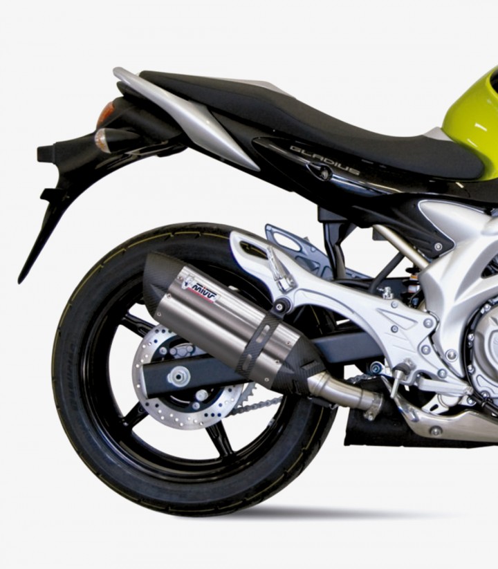 Escape MIVV Suono Acero para Suzuki Gladius / SFV 400 (09-15) S.035.L7