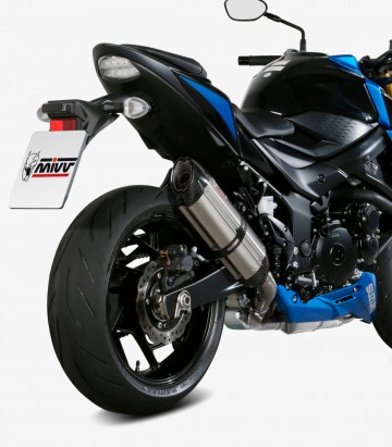 MIVV Suono Auspuff Stahl für Suzuki GSX-S750 (17-21) S.048.L7